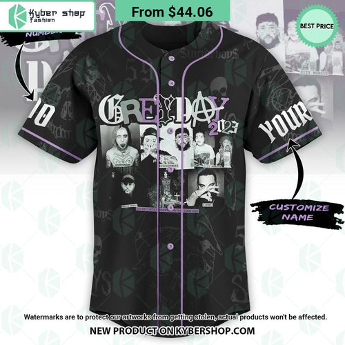 $uicideboy$ Grey Day Tour 2023 CUSTOM Baseball Jersey