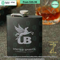 United Spirits Hip Flask
