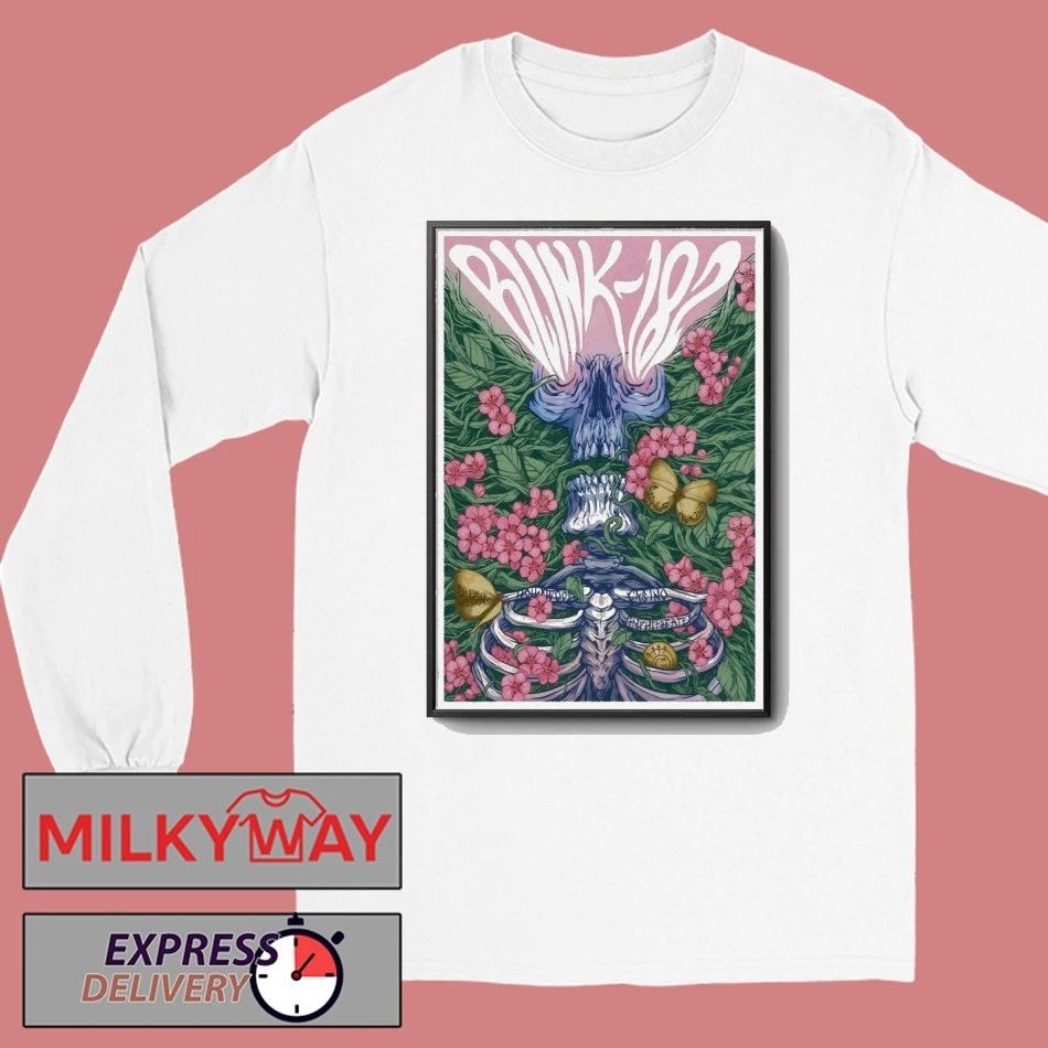 Blink 182 In St. Louis MO On Sep 26 2025 Poster shirt Unisex , , , Long Sleeve Tee