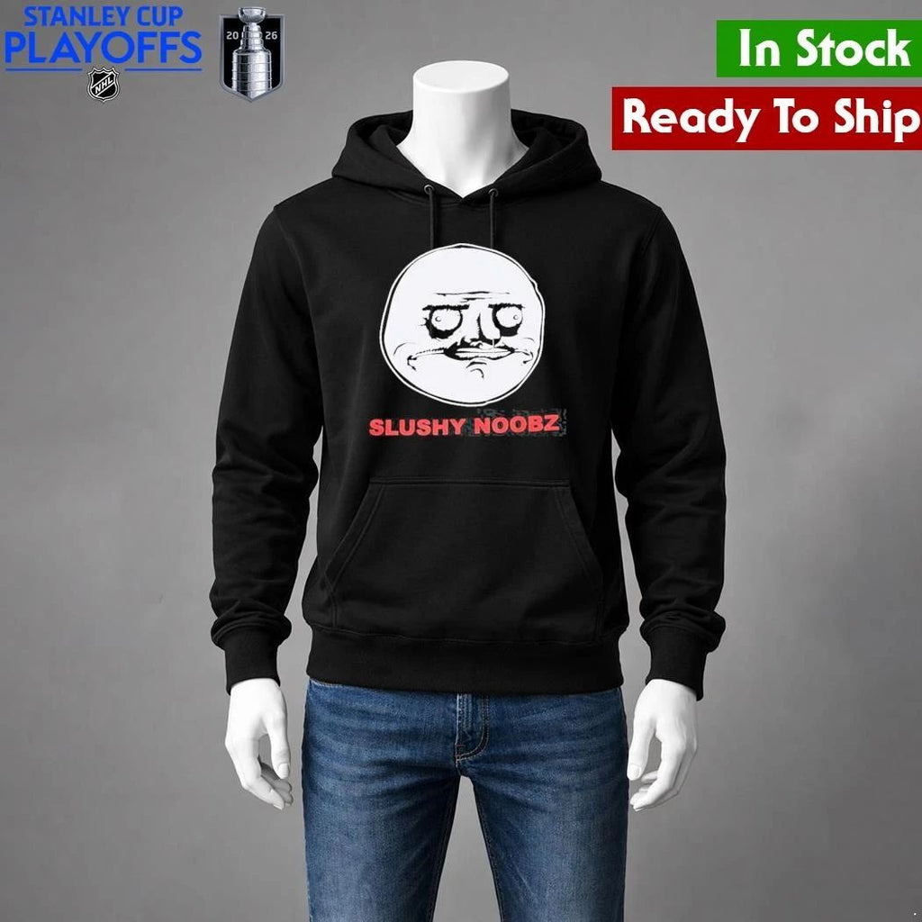 Slushy Noobz Merch Funny Face Shirt Unisex , , , Long Sleeve Tee
