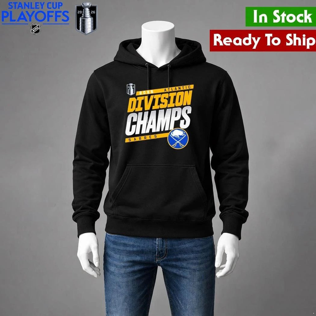 Buffalo Sabres Atlantic Division Champions 2026 Playoff Shirt Unisex , , , Long Sleeve Tee