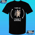 I Wake Up There’s A New Supply-chain Attack Cat Shirt Unisex , , , Long Sleeve Tee