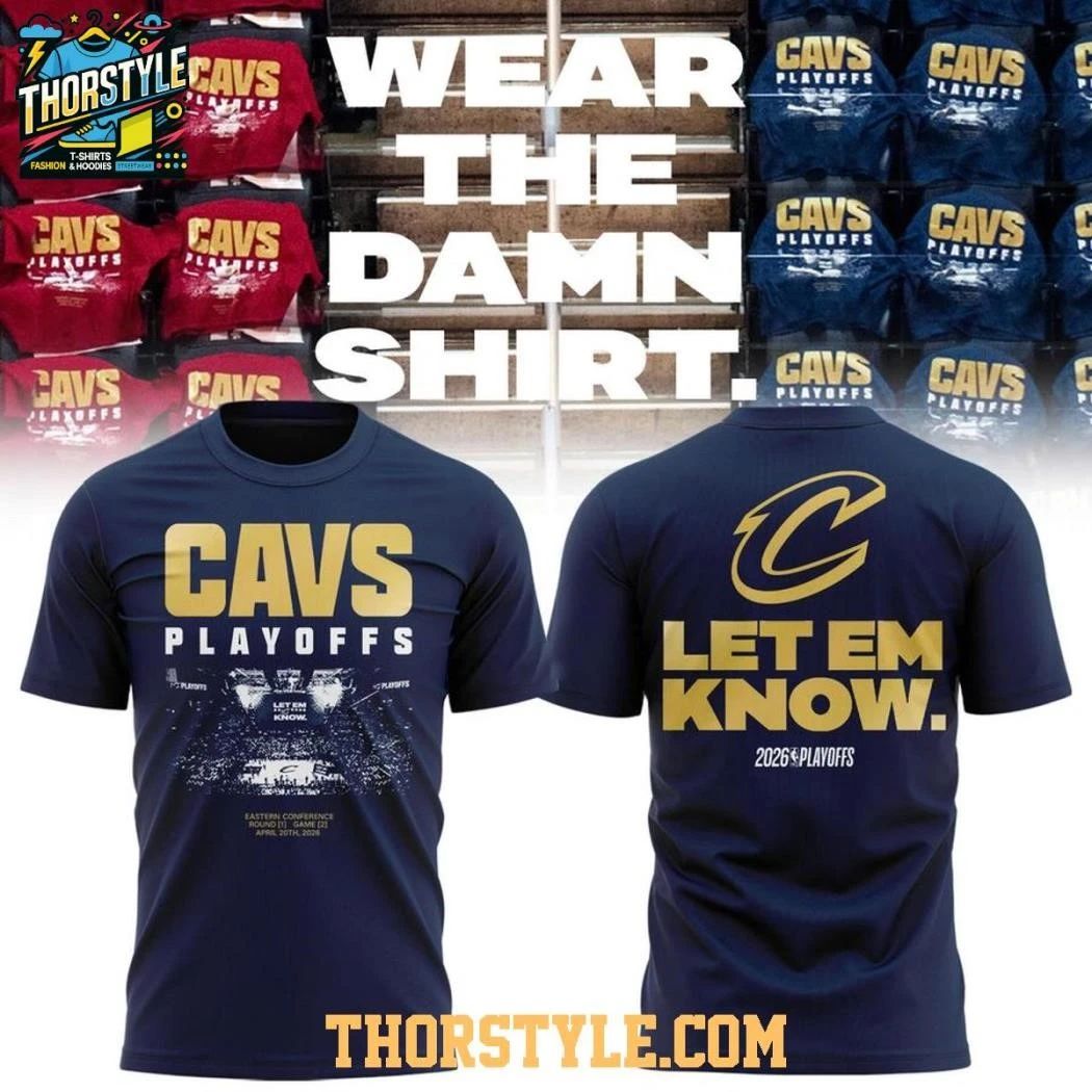 Cleveland Cavaliers 2026 NBA Playoffs Go Cavs Shirt Unisex , , , Long Sleeve Tee
