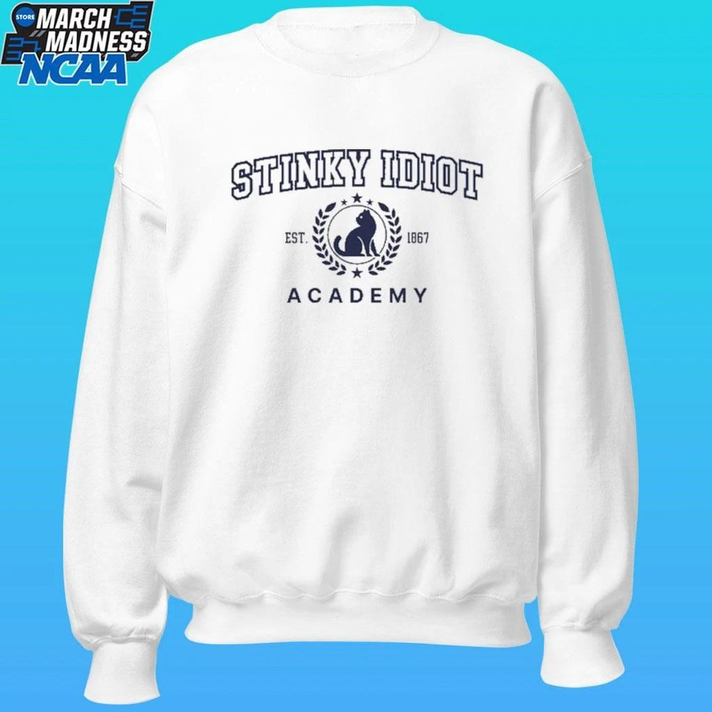 Stinky Idiot Academy Est 1867 Shirt Unisex , , , Long Sleeve Tee