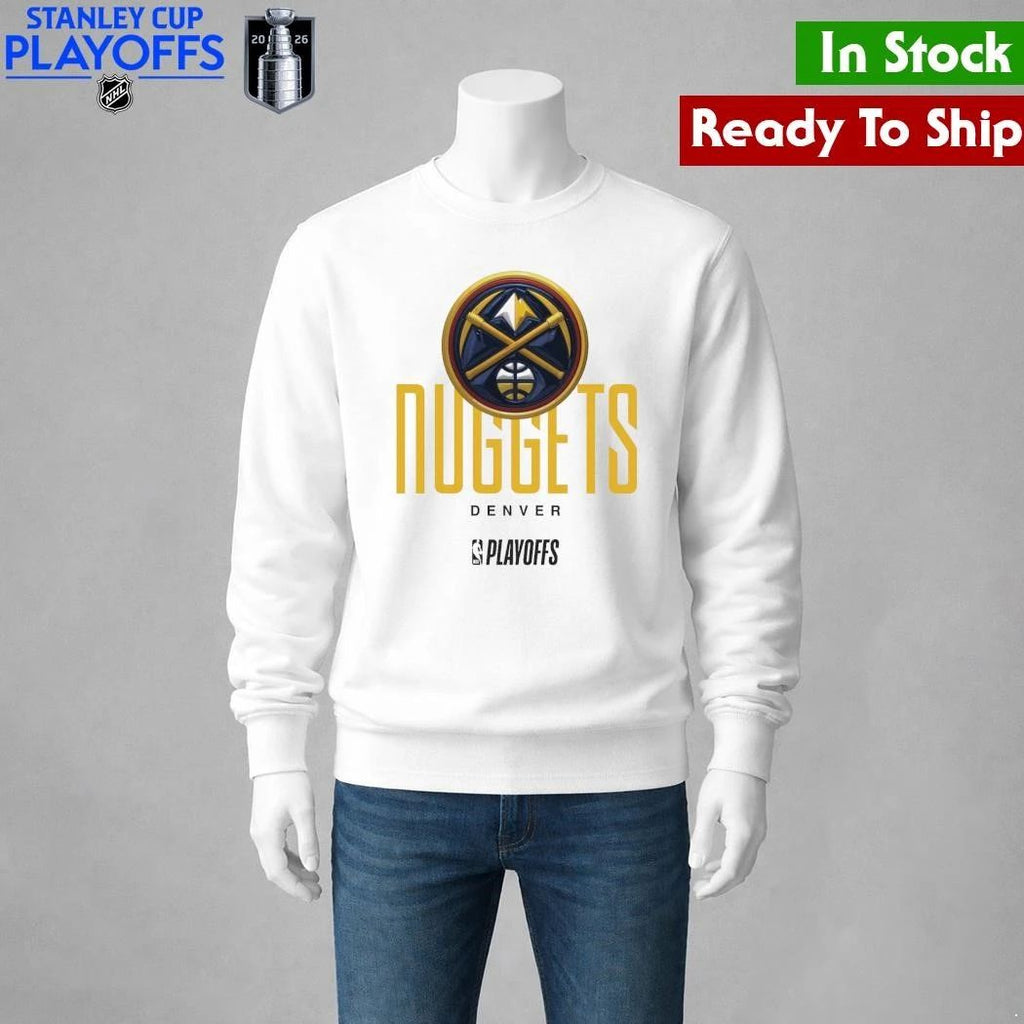 NBA Playoffs Denver Nuggets Basketball Logo Shirt Unisex , , , Long Sleeve Tee