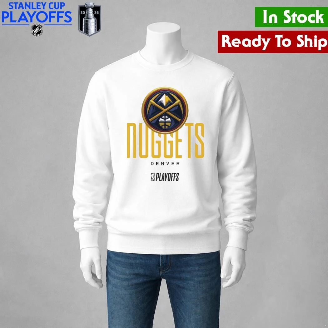 NBA Playoffs Denver Nuggets Basketball Logo Shirt Unisex , , , Long Sleeve Tee