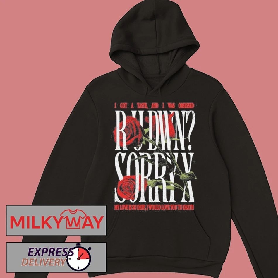 Sorry X R U DWN Unisex , , , Long Sleeve Tee