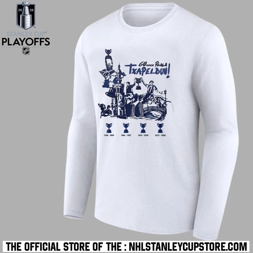 Real Sociedad de Fútbol Copa Del Rey 2025 26 Champions Shirt Unisex , , , Long Sleeve Tee