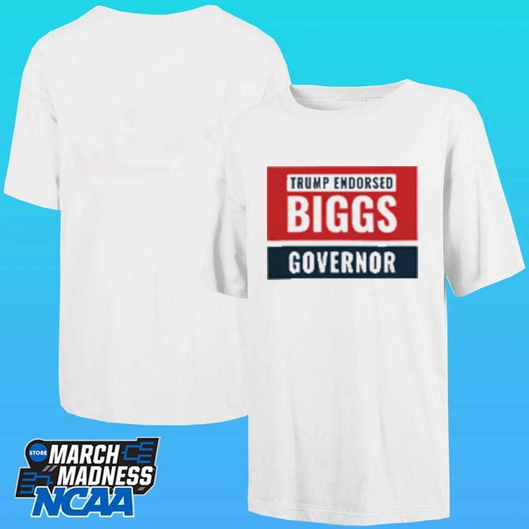 Trump Endorse Biggs Governor Shirt Unisex , , , Long Sleeve Tee