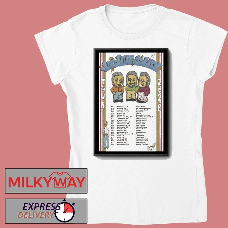 Wednesday Announce Tour US 2026 Poster shirt Unisex , , , Long Sleeve Tee