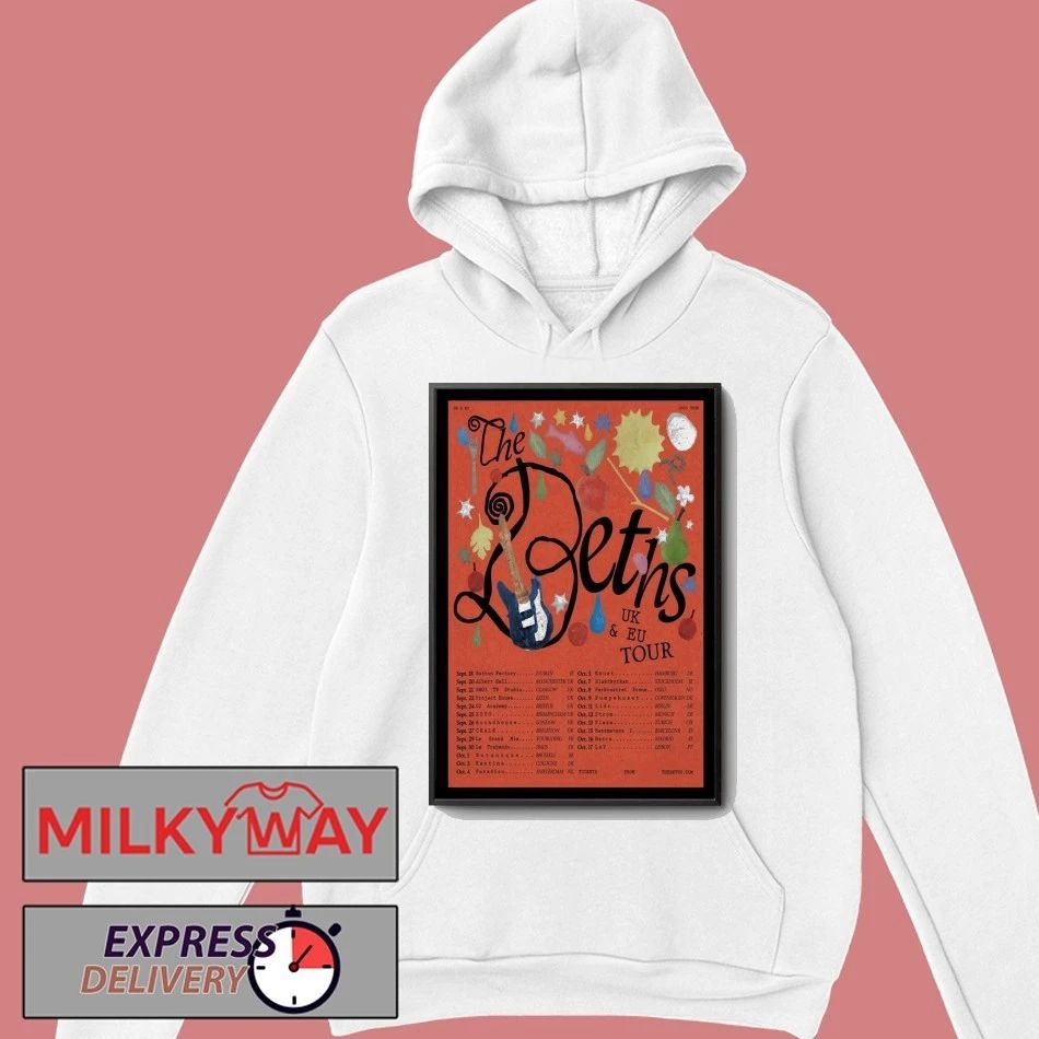2025 The Beths UK & EU Tour Poster shirt Unisex , , , Long Sleeve Tee