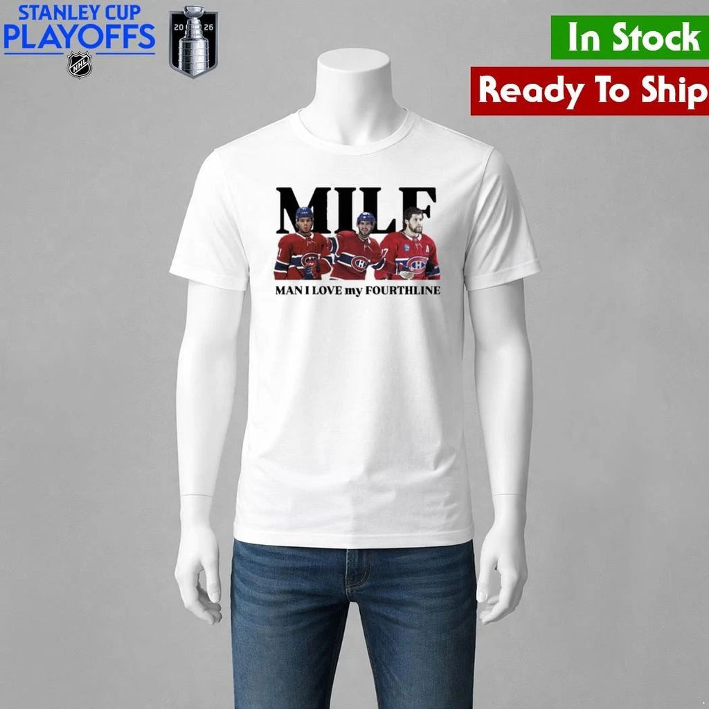 Milf Man I Love My Fourthline Montreal Canadiens Shirt Unisex , , , Long Sleeve Tee
