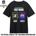 Edmonton Oilers vs Anaheim Ducks 2026 NHL Stanley Cup Playoffs First Round Shirt Unisex , , , Long Sleeve Tee