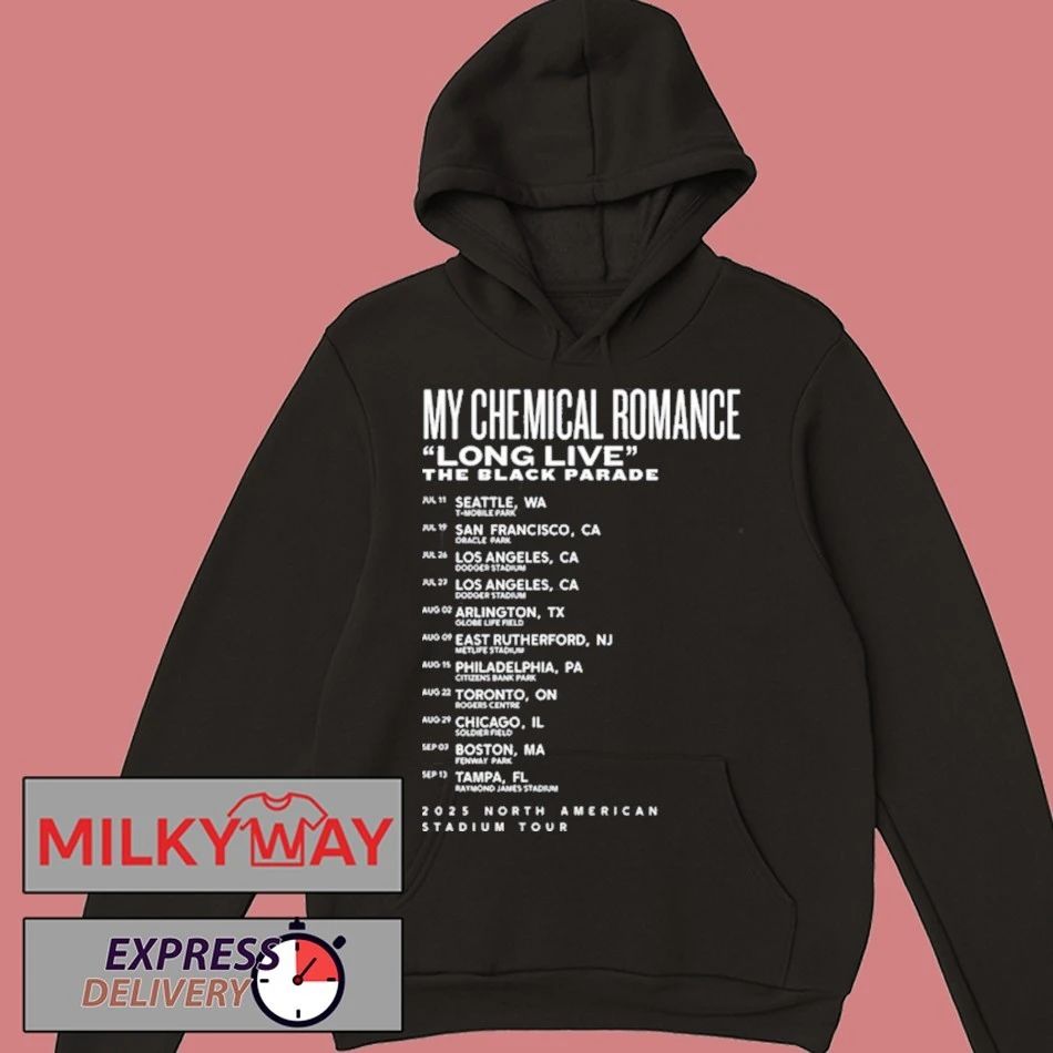 Mcr The Dictator Tour 2025 Shirt Unisex , , , Long Sleeve Tee