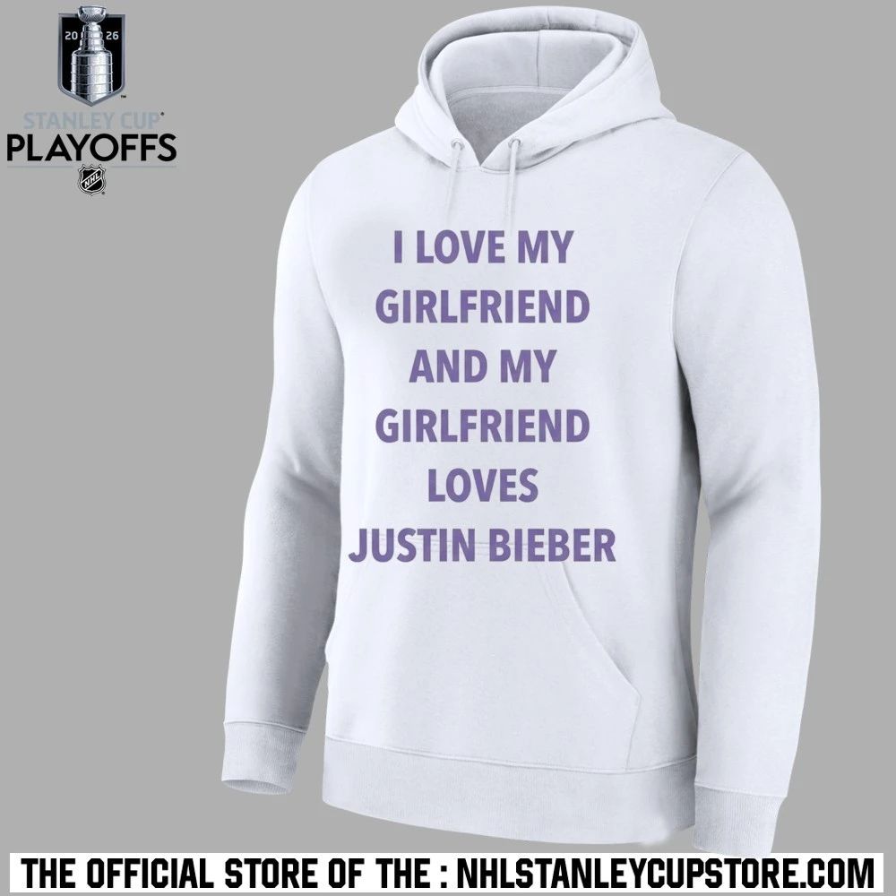 I Love My Girlfriend And My Girlfriend Loves Justin Bieber Shirt Unisex , , , Long Sleeve Tee