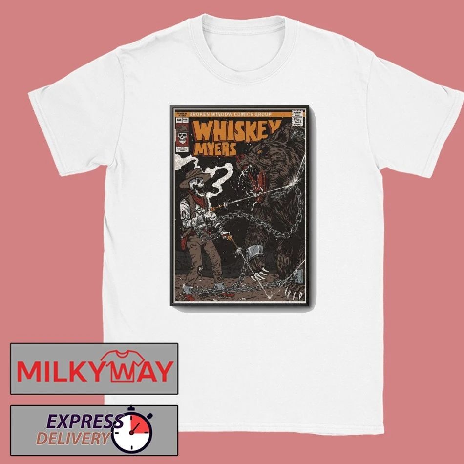 Whiskey Myers Sept 27 2025 In The Woodlands, TX Tour Poster shirt Unisex , , , Long Sleeve Tee