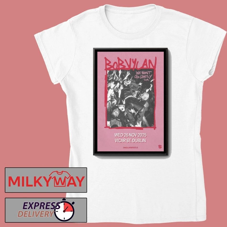 Bob Vylan Dublin Ireland 2025 Poster shirt Unisex , , , Long Sleeve Tee