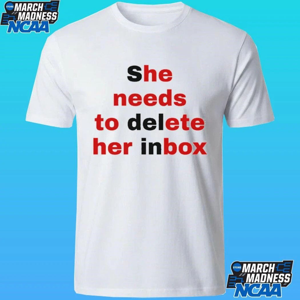 She Needs To Delete Her Inbox He Needs To Ete Her Box Shirt Unisex , , , Long Sleeve Tee