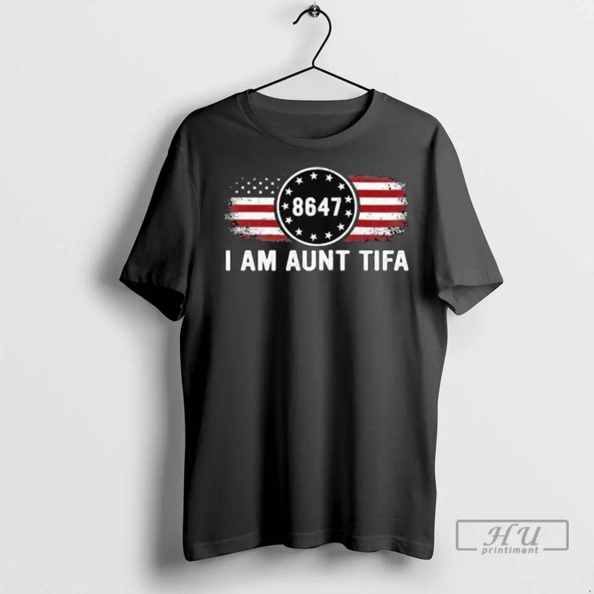 Officials Raised Fist I Am Aunt Tifa American Flag 8647 Long Sleve T Shirts Unisex , , , Long Sleeve Tee