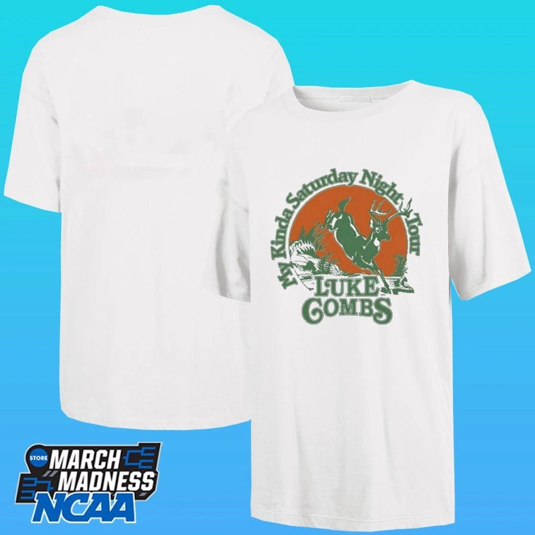 Luke Combs My Kinda Saturday Night Tour 2026 Shirt Unisex , , , Long Sleeve Tee