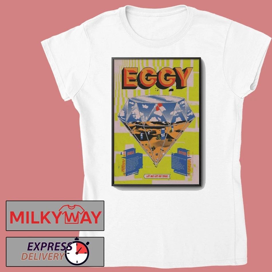 Eggy Let Me Let Go Tour 2025 Poster shirt Unisex , , , Long Sleeve Tee