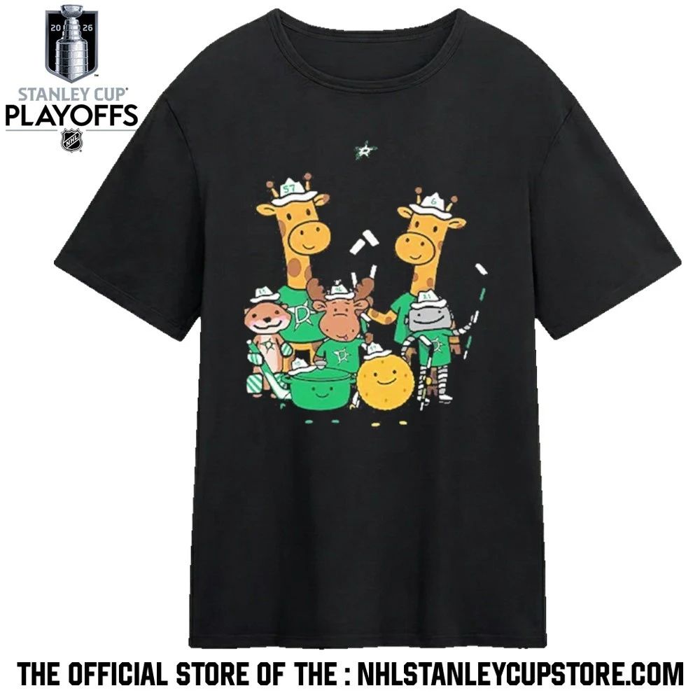 Dallas Stars Players Mascot 2026 Shirt Unisex , , , Long Sleeve Tee