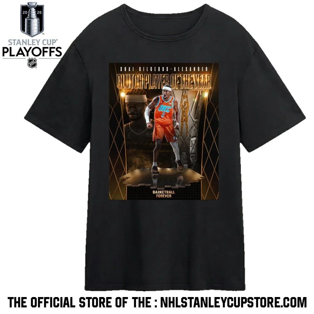 Shai Gilgeous Alexander Clutch Player Of The Year NBA 2026 Basketball Forever Shirt Unisex , , , Long Sleeve Tee