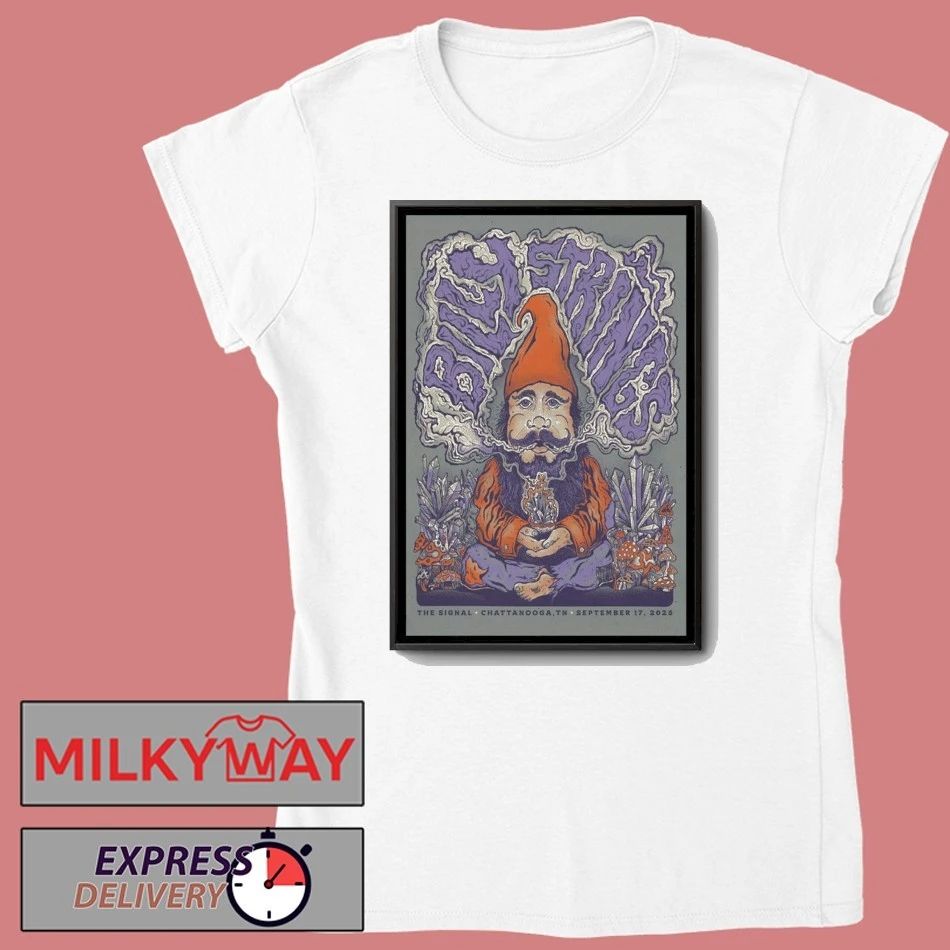 Billy Strings Chattanooga Tennessee Concert Poster 2025 shirt Unisex , , , Long Sleeve Tee