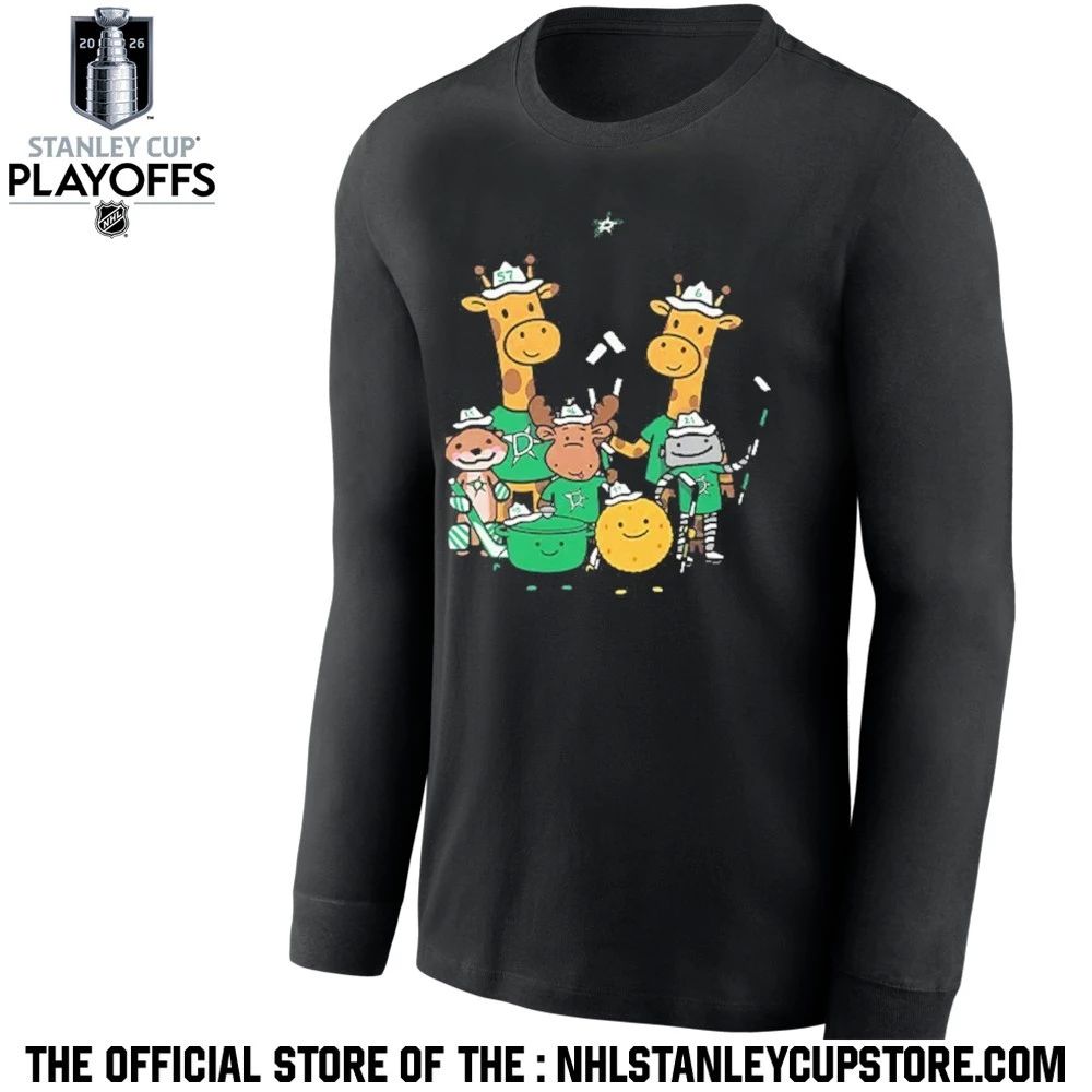 Dallas Stars Players Mascot 2026 Shirt Unisex , , , Long Sleeve Tee