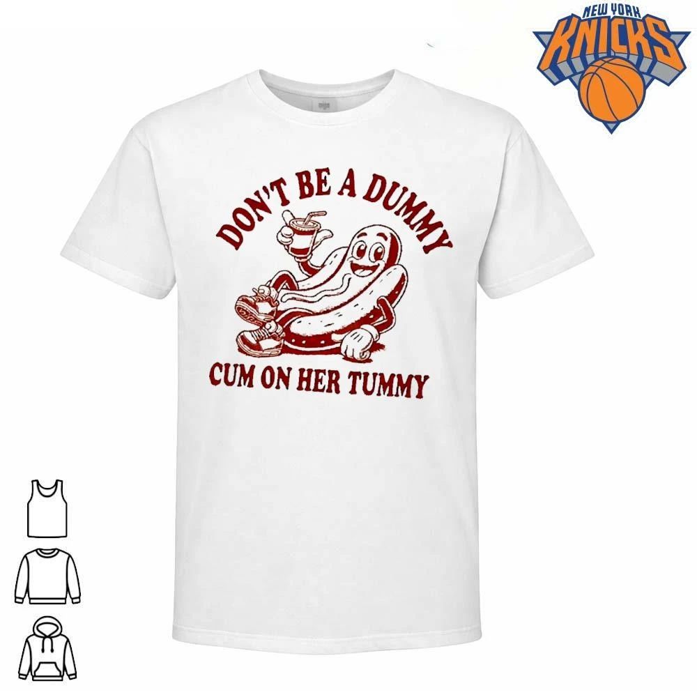 Vintage Don’t Be A Dummy Hot Dog Funny Retro Meme Shirt