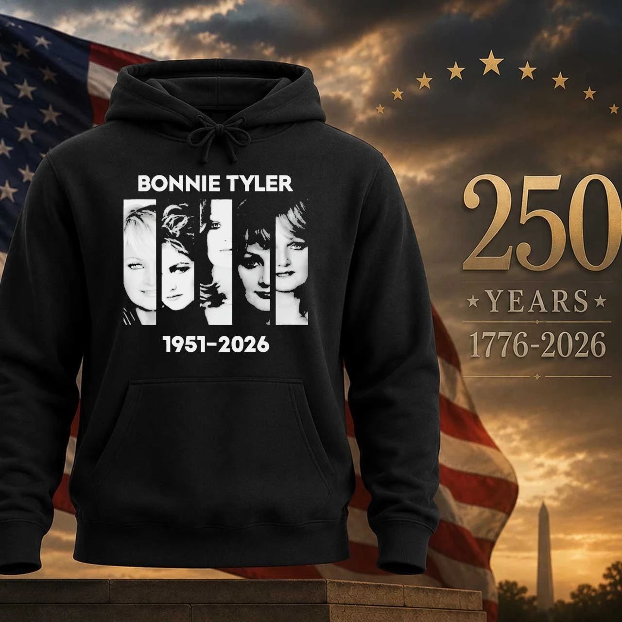 Bonnie Tyler 1951-2026 In Loving Memory Shirt