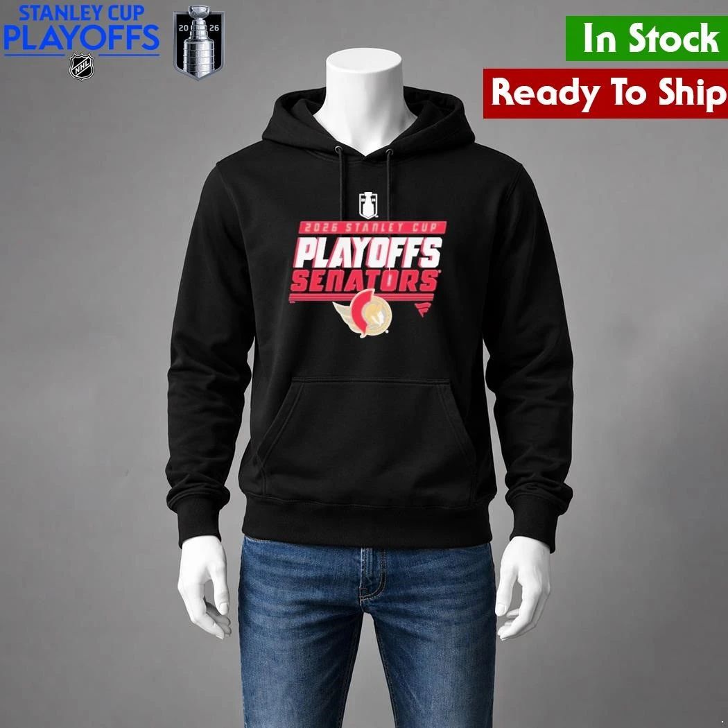 Ottawa Senators 2026 Stanley Cup Playoffs Authentic Pro Rink Performance Shirt Unisex , , , Long Sleeve Tee