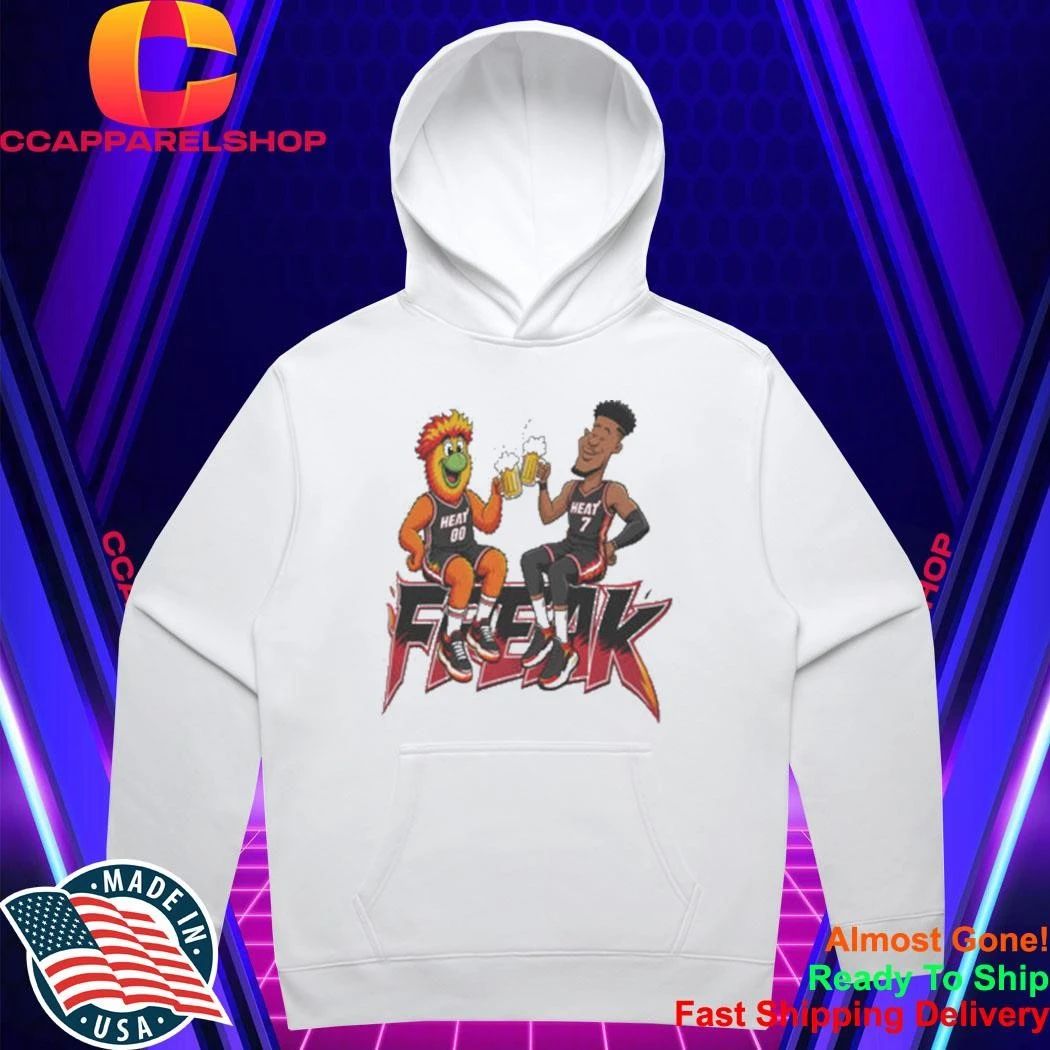 Cheers To The Freak Giannis Miami Heat Burnie Cheers Shirt