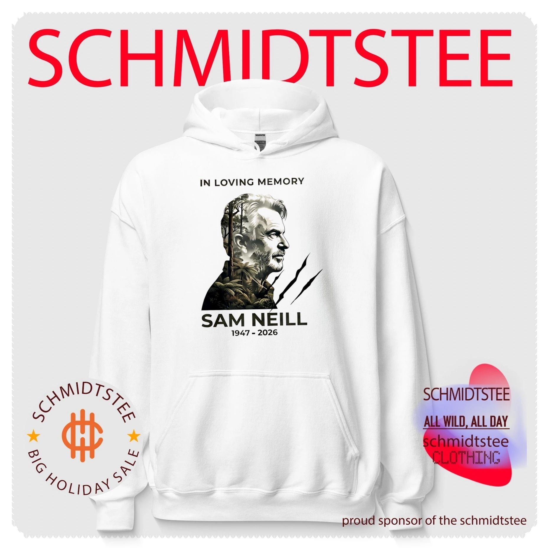 In Loving Memory Sam Neill 1947 2026 shirt