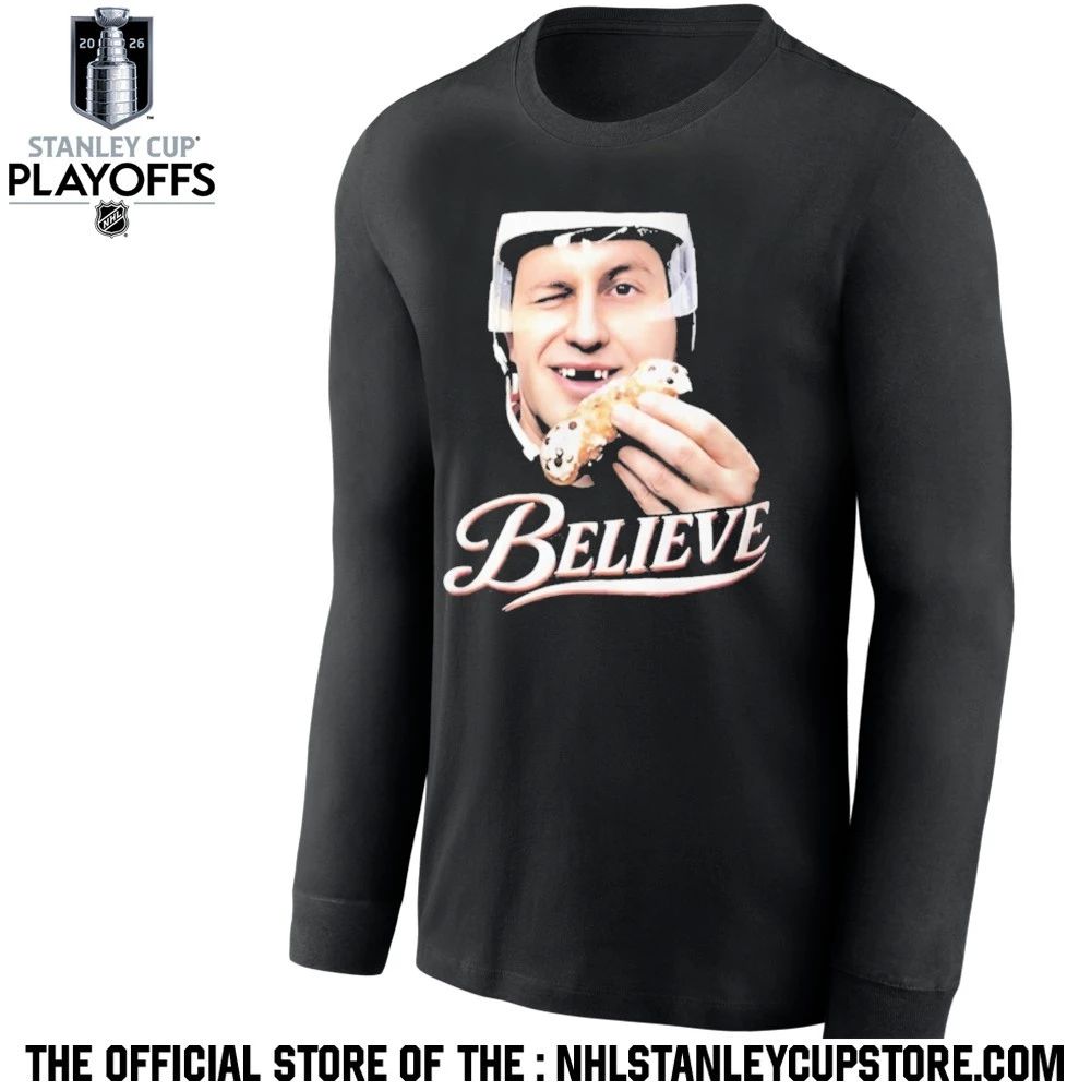 Jack Hughes Believe Flyers Shirt Unisex , , , Long Sleeve Tee