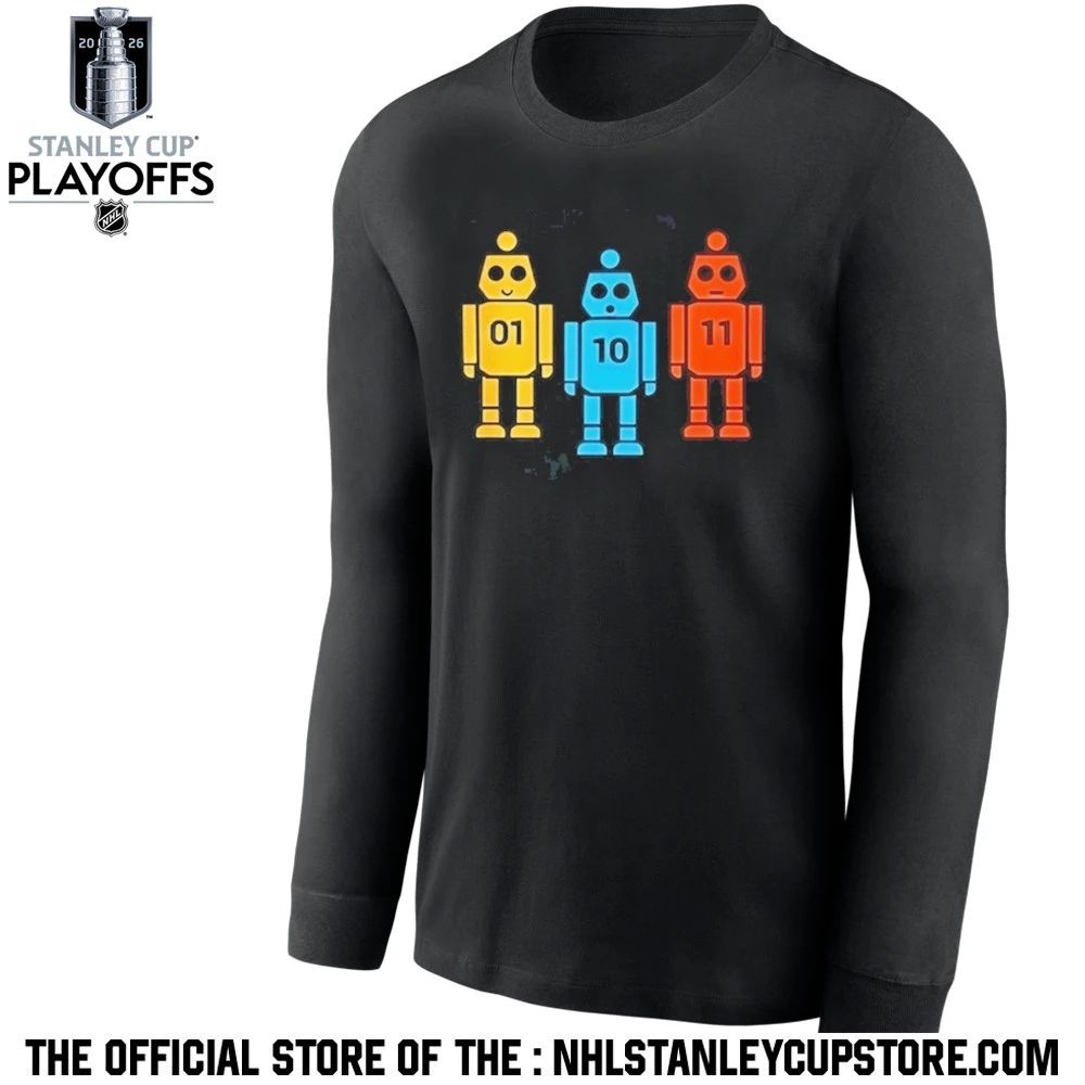 Tonight Show Christian Hubicki 01 10 11 Robot Shirt Unisex , , , Long Sleeve Tee