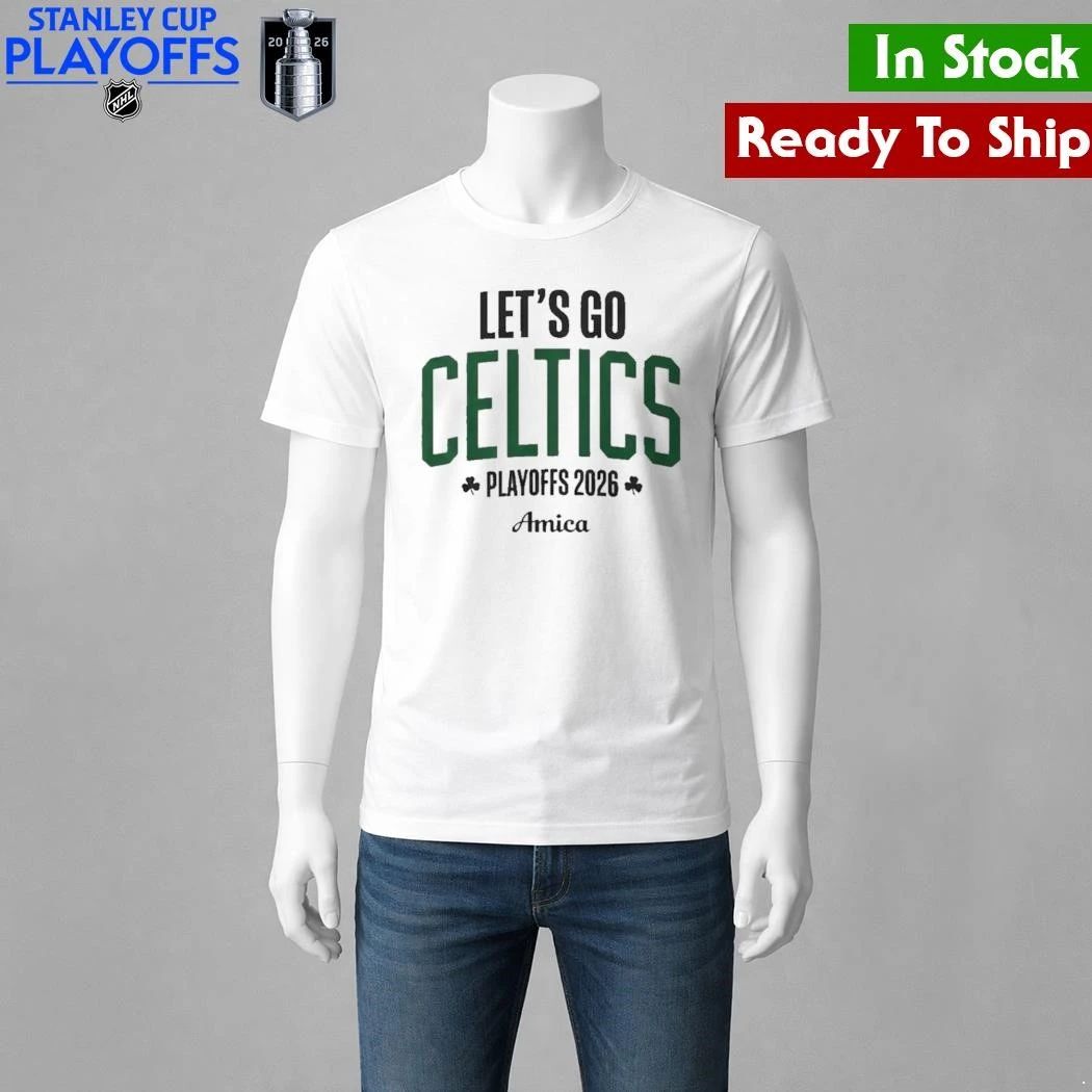 Let’s Go Boston Celtics Playoffs 2026 Amica Shirt Unisex , , , Long Sleeve Tee