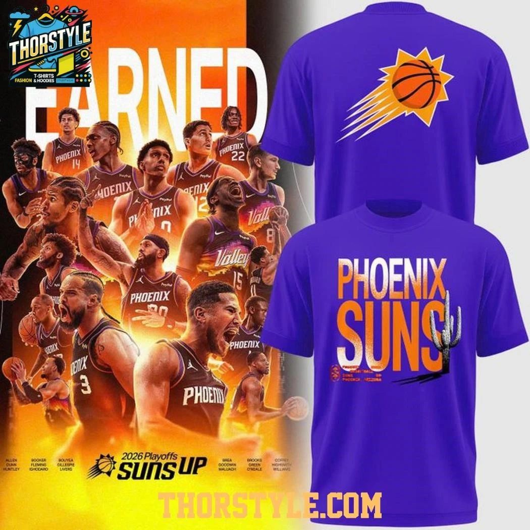 Phoenix Suns 2026 NBA Playoff Bound Night Shirt Unisex , , , Long Sleeve Tee