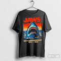 Premium Shark Jaws 50th Anniversary 1975 2025 Retro Unisex , , , Long Sleeve Tee