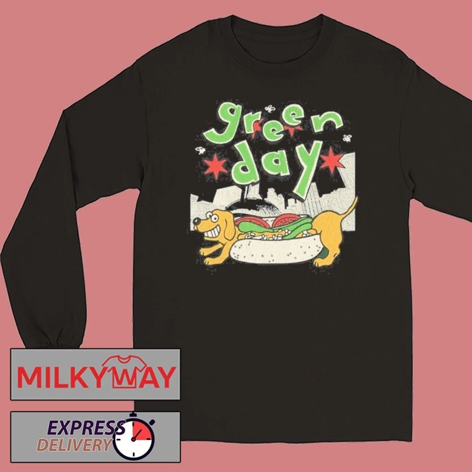 Green Day Sep 21 2025 Riot Fest At Douglass Park In Chicago IL shirt Unisex , , , Long Sleeve Tee