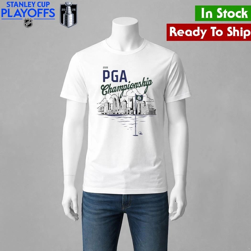 PGA Championship x Barstool Golf Philadelphia Skyline Shirt Unisex , , , Long Sleeve Tee