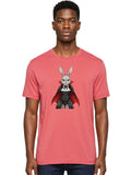 Vampire-Rabbit-3 Mens Graphic Tee, 100% Cotton, Casual Summer Wear Unisex , , , Long Sleeve Tee