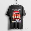 Original Yes Im Here And I Saw Kc Chiefs Greatness Thank You For The Memories Unisex , , , Long Sleeve Tee