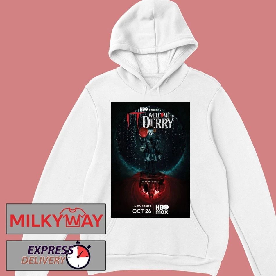 IT Welcome To Derry It Begins Here New Series On HBO Max October 26 2025 shirt Unisex , , , Long Sleeve Tee