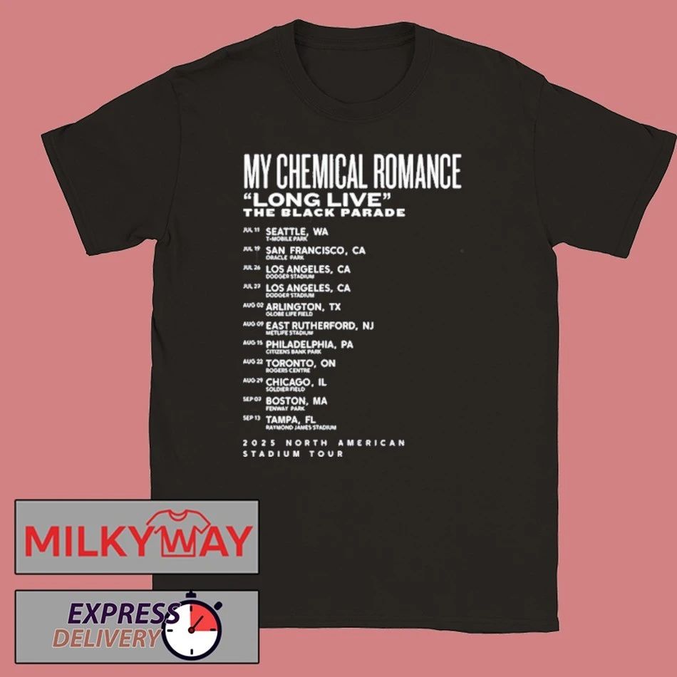 Mcr The Dictator Tour 2025 Shirt Unisex , , , Long Sleeve Tee