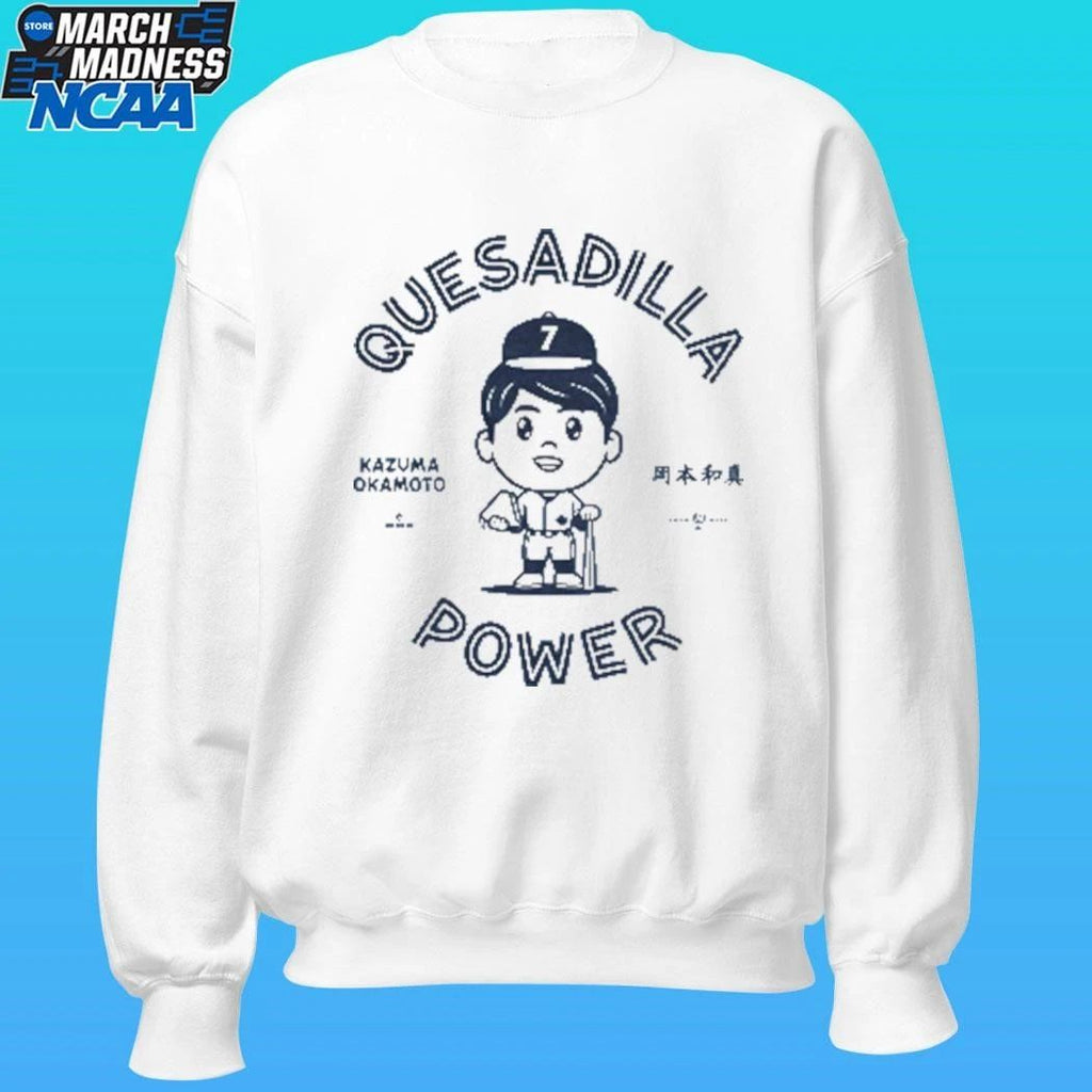 Kazuma Okamoto Quesadilla Power Shirt Unisex , , , Long Sleeve Tee