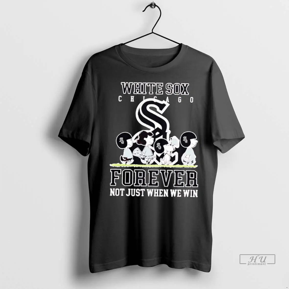 Trending Chicago White Sox X Peanuts Forever Not Just When We Win T Shirt Unisex , , , Long Sleeve Tee