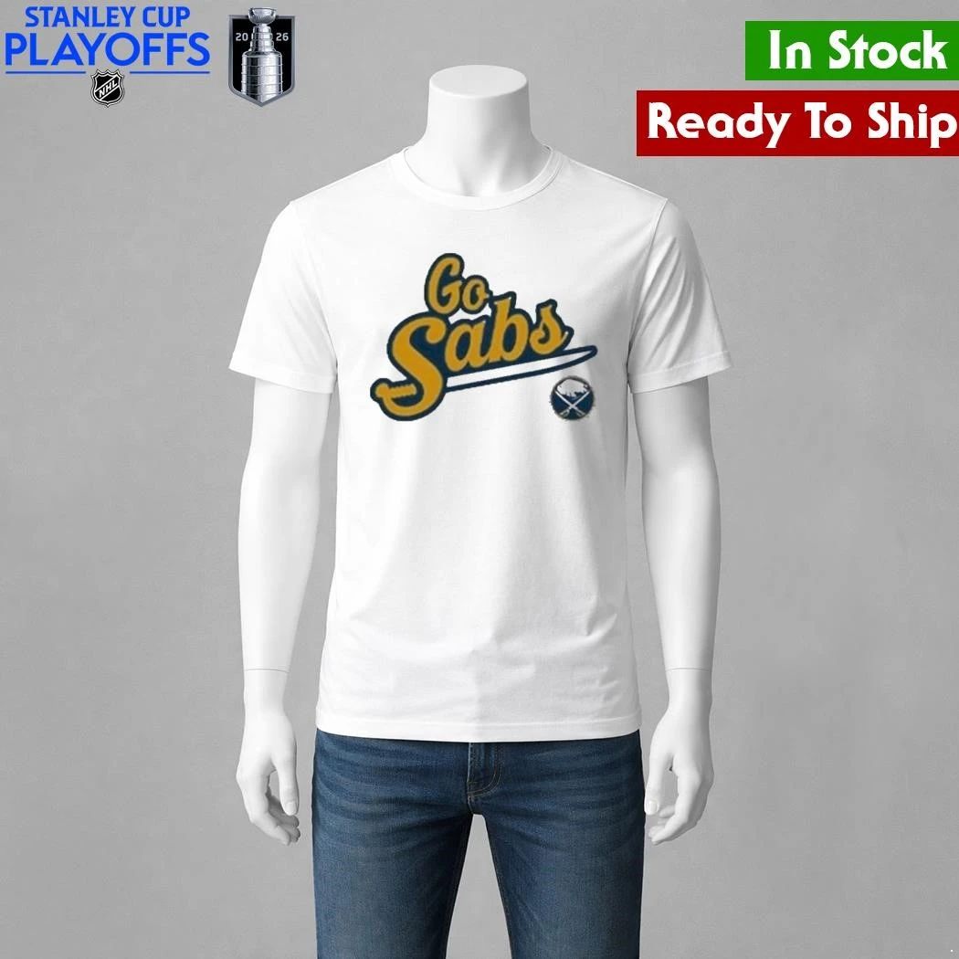 Buffalo Sabres x Just Dishin Go Sabs Shirt Unisex , , , Long Sleeve Tee