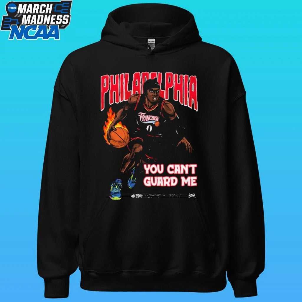 Tyrese Maxey Philadelphia 76ers Franchise You Can’t Guard Me Philly Shirt Unisex , , , Long Sleeve Tee