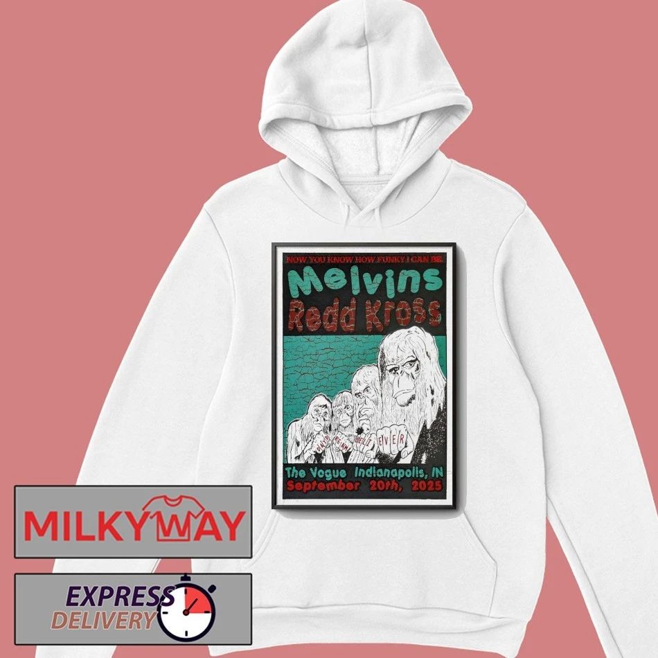 Melvins And Redd Kross Indianapolis Tour On Sep 20 2025 Poster shirt Unisex , , , Long Sleeve Tee